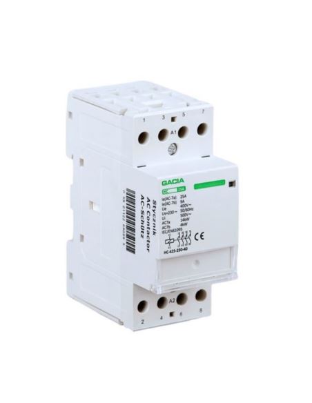 Stycznik modułowy VCX 4P 25A 4NO 230V