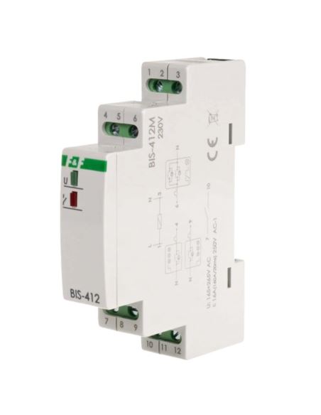 Przekaźnik bistabilny BIS-412M 230V grupowy pamięć
