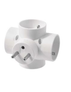 Rozgałęźnik 4x2P+Z