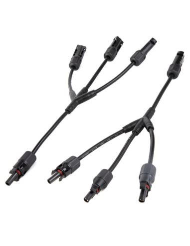 Trójnik fotowoltaiczny VCX typu MC4 z kablem kpl.