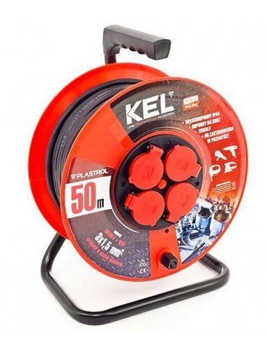 Przedłużacz bębnowy H05RR-F 3x1,5 /50M IP44