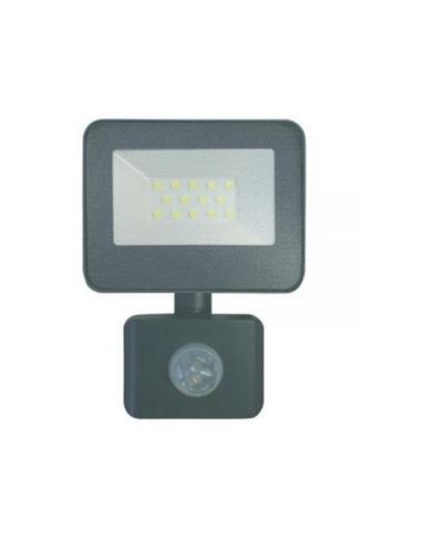 HALOGEN DIODO 10W/840 IP54 PIR z czuj.ruchu