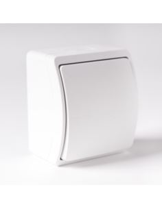 KOALA Łącznik uniwersalny/schodowy IP44 biały n/t