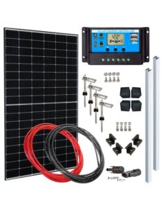 Zestaw montażowy PV dla 1 panela z kontrolerem
