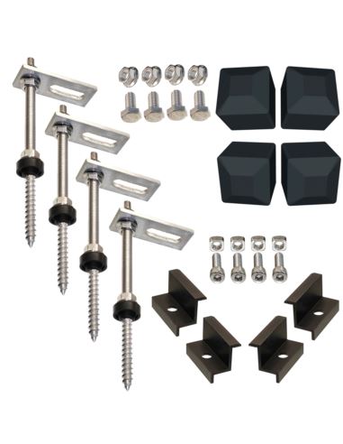 Zestaw montażowy PV dla 1 panela z kontrolerem