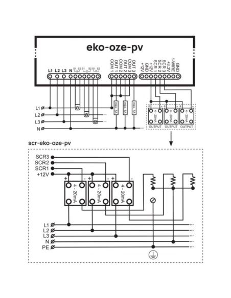 Sterownik EKO-OZE-PV do stabilizacji napięcia z PV