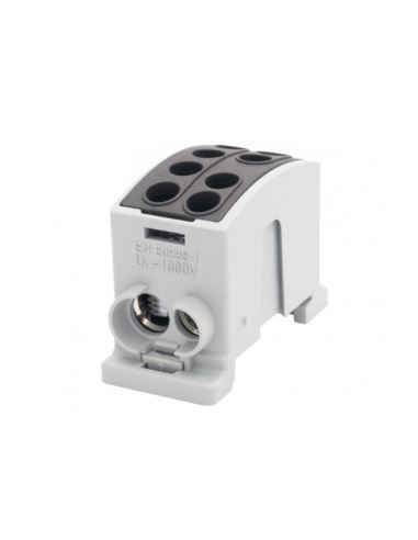 Zacisk HLK 125A-2 (1x35,1x25) - czarny