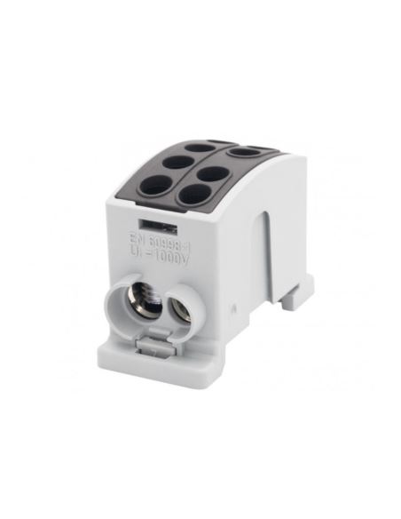 Zacisk HLK 125A-2 (1x35,1x25) - czarny