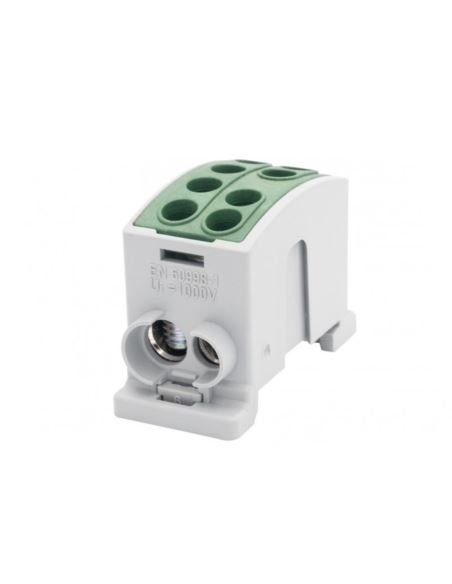 Zacisk HLK 125A-2 (1x35,1x25) - zielony