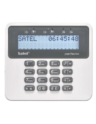 Manipulator PRF-LCD centrali alarm. SATEL PERFECTA