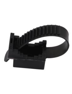 Uchwyt paskowy przewodu UZP 32-60 Czarny UV 20szt.