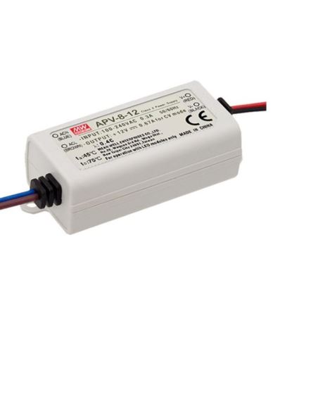 Zasilacz 12V DC APV 8W IP30