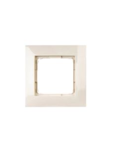 Simon54 Ramka pojedyńcza kremowa 1 pole