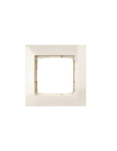 Simon54 Ramka pojedyńcza kremowa 1 pole