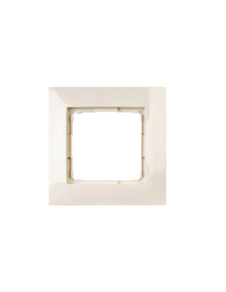 Simon54 Ramka pojedyńcza kremowa 1 pole