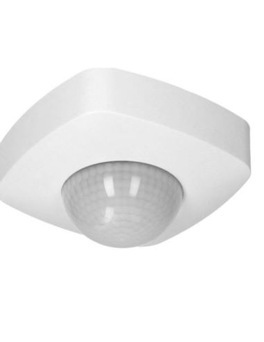 Czujnik ruchu i obecności 360st 2000W IP20 biały