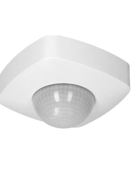 Czujnik ruchu i obecności 360st 2000W IP20 biały