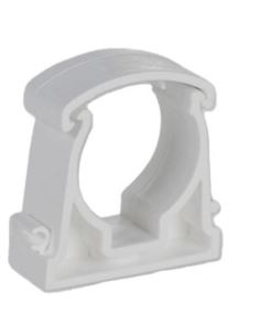 Uchwyt zamykany UZ-28 do montażu rur 28mm szary