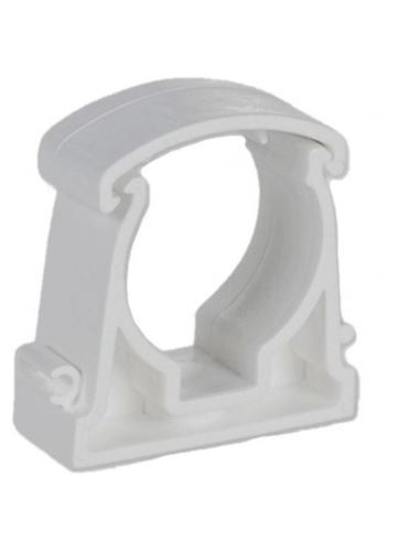 Uchwyt zamykany UZ-28 do montażu rur 28mm szary