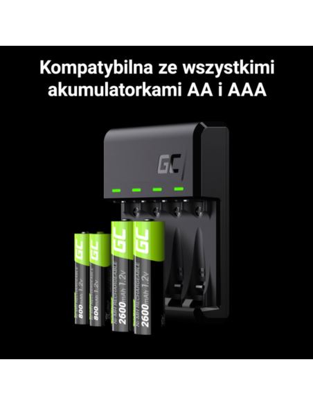 Ładowarka akumulatorów Ni-MH VitalCharger GC