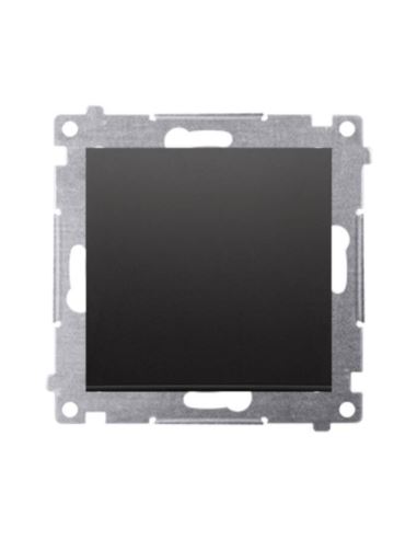 Simon54 Przycisk pojedyńczy zwierny antracyt