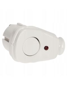 Wtyczka kątowa 2P+Z z wyłącznikiem i kontrolką