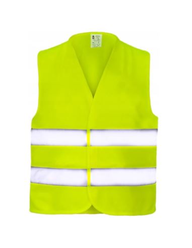 Kamizelka ostrzegawcza odblaskowa z pasami