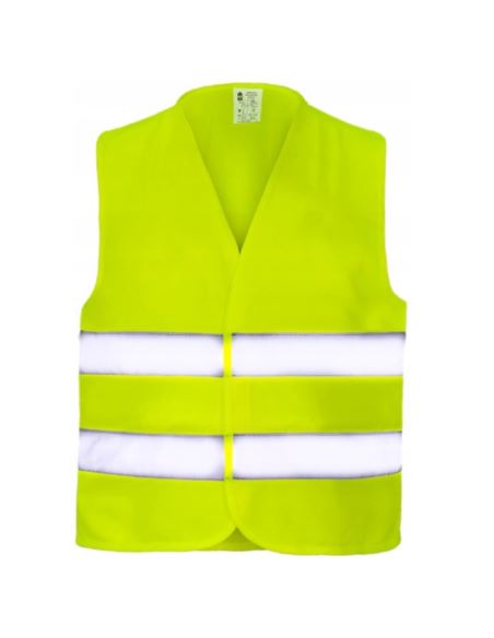 Kamizelka ostrzegawcza odblaskowa z pasami