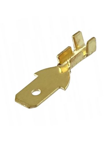Konektor 4,8x0,8mm M4.8 nieizol. płaski wsuwka