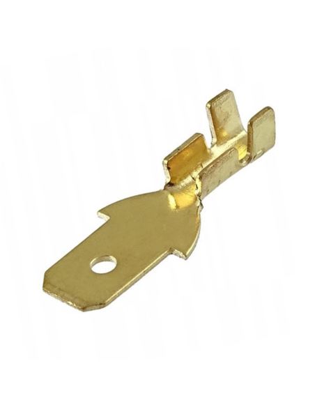 Konektor 4,8x0,8mm M4.8 nieizol. płaski wsuwka