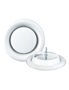 REK Anemostat DEC DVS z ramką montażową 125n