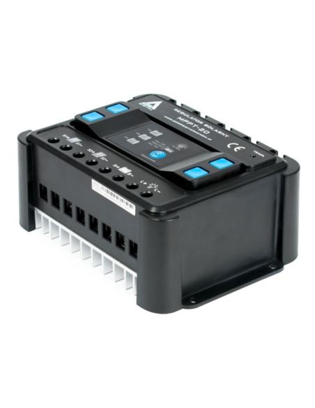 Kontroler solarny DC MPPT 12V / 24V - 30D LCD