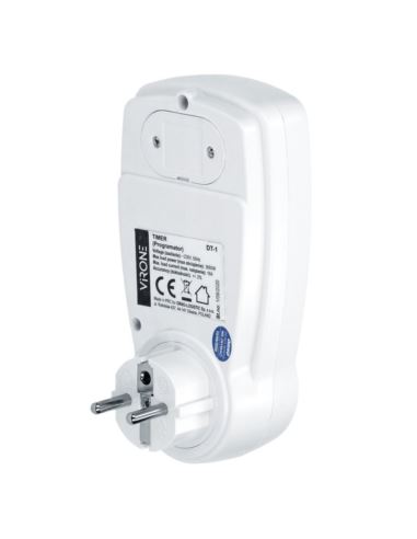 Elektroniczny programator czasowy 230V wyśw. DT-1