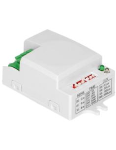 Czujnik ruchu mikrof. reg. zwor. 500W max 2