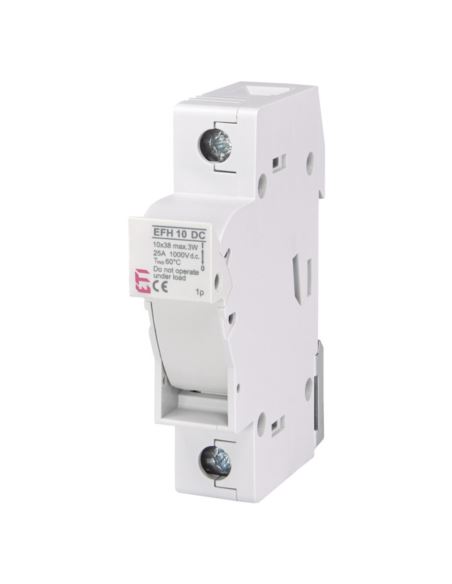 Podstawa bezpiecznika PV DC 10x38mm EFH 10 DC 1P
