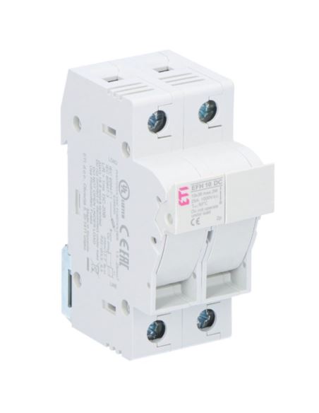 Podstawa bezpiecznika PV DC 10x38mm EFH 10 DC 2P