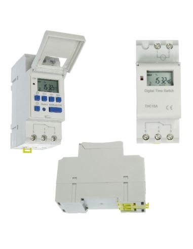 Programator czasowy cyfrowy 16A ZCM-12 tygodniowy