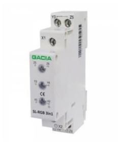 Lampka kontrolna LC TEC / GACIA 3 faz. 3 kolor DIN