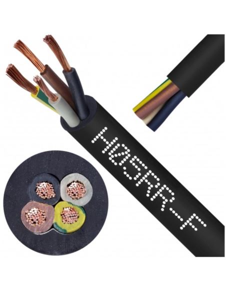 Przewód w izolacji gumowej (OW) H05RR-F 4G1,5