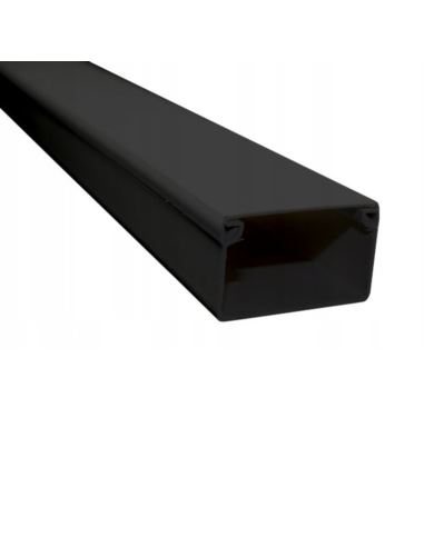 Korytko kablowe 40x25mm czarne