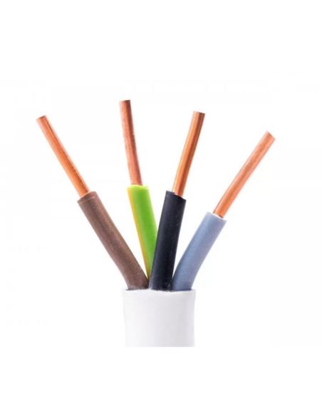 Przewód YDY 4x10mm2 żo 450/750V