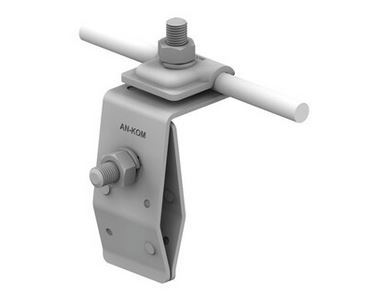 AN-06B/OG Złącze odgromu rynnowe rąbek ocynkowane