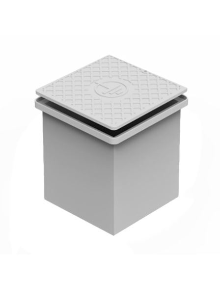 Skrzynka kontrolna uziom 49.1 200x193x166mm  grunt