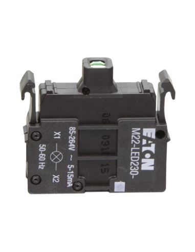 M22-LED230-R Oprawka led czerwona 230V