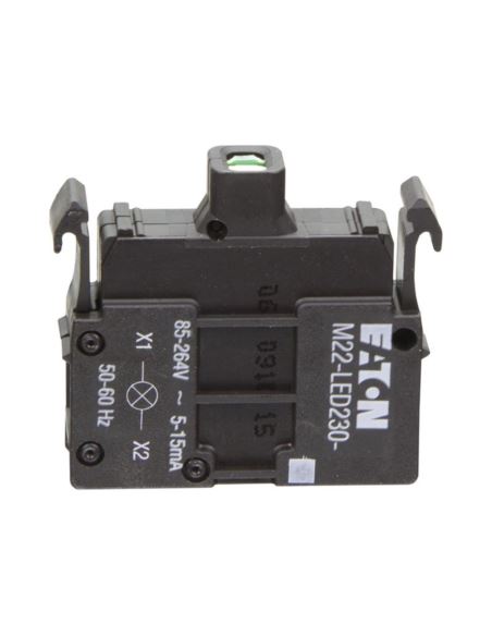 M22-LED230-R Oprawka led czerwona 230V