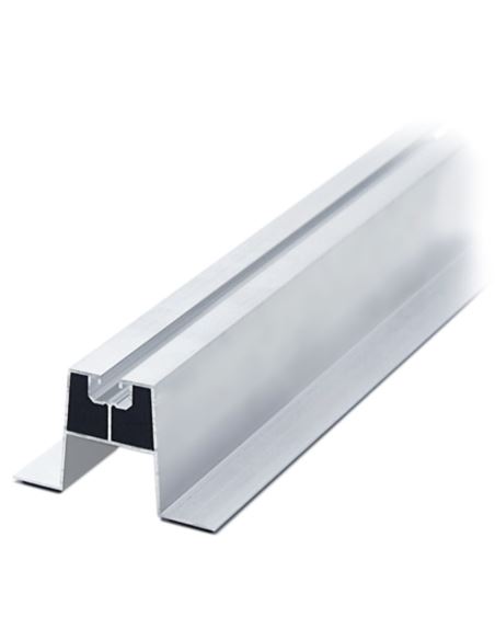 Szyna ALU montażowa trapezowa H70mm paneli 1mb