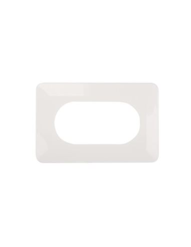 Osłonka pod wyłącznik podwój.biała OSX-220-BIA