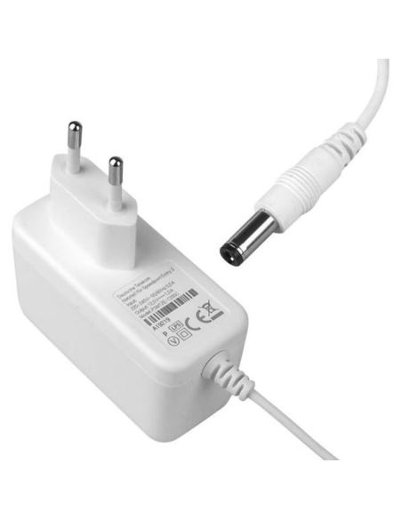 Zasilacz DC 12V 1A kab 1,5m biały ABS HQ