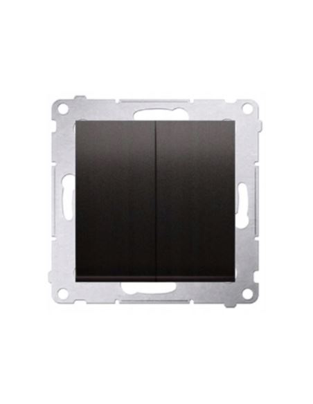 Simon54 Łącznik świecznikowy antracyt podwójny