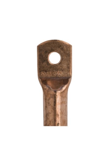 KM 240/12 Końcówka oczkowa miedziana